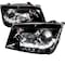 Spec-D Tuning 99-04 Volkswagen Jetta R8 Style Projector Headlights LHP-JET99G-8-TM - alternate 1